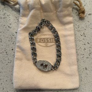 Fossil key lock bracelet